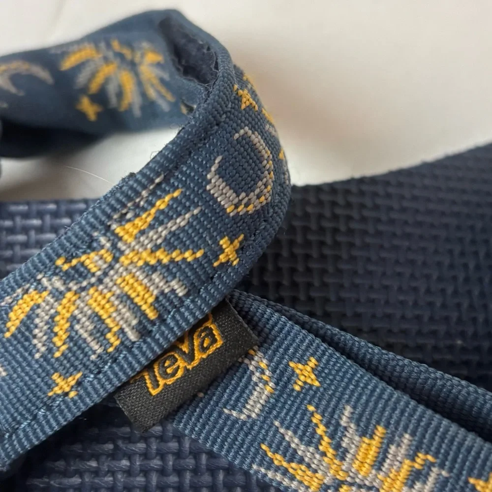 Teva Original Universal Sandals Sun and Moon Sunscape Insignia Blue Women's Sz 9 - Picture 8 of 9